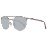Carolina Herrera Pilotenbrille Sonnenbrille SHN051M 5408FE in Silber – 45° Seitenansicht
