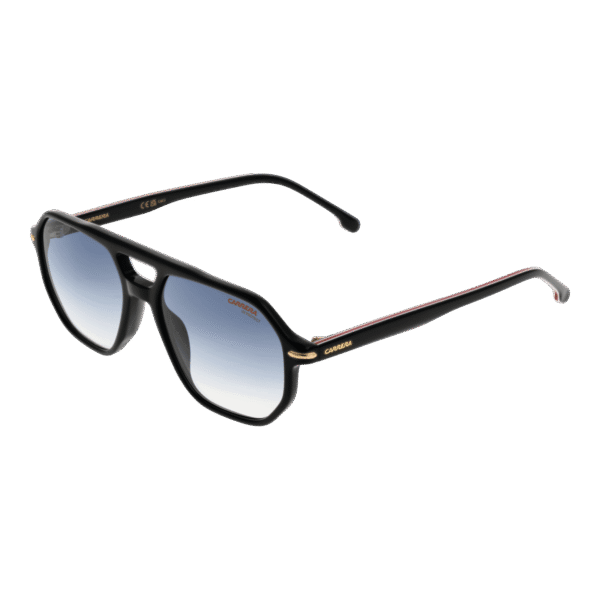 Carrera Pilotenbrille Sonnenbrille CARRERA 341/S 542M208 in Schwarz – 45° Seitenansicht