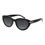 Boss Katzenaugen Sonnenbrille BOSS 1779/S 55P569O in Schwarz – 45° Seitenansicht