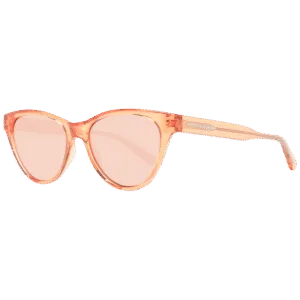Benetton Schmetterling Sonnenbrille BE5044 54302 in Orange – 45° Seitenansicht