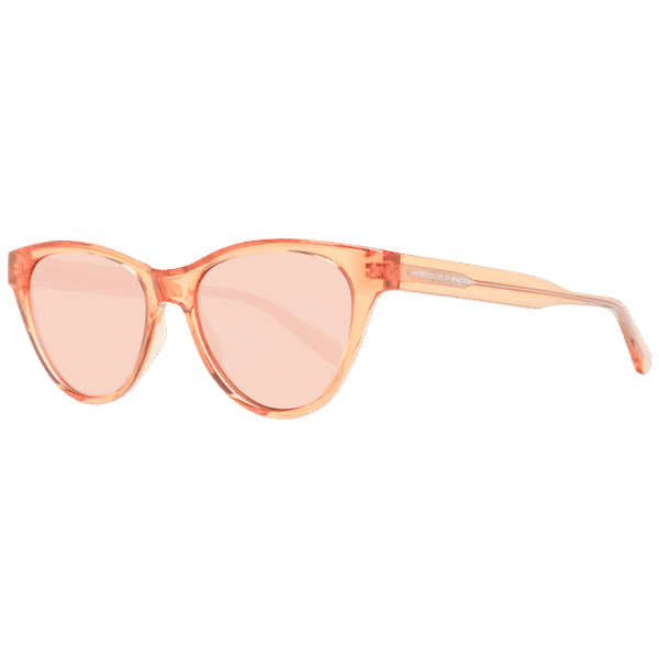 Benetton Schmetterling Sonnenbrille BE5044 54302 in Orange – 45° Seitenansicht