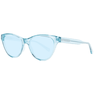 Benetton Katzenaugen Sonnenbrille BE5044 54111 in Türkis – 45° Seitenansicht