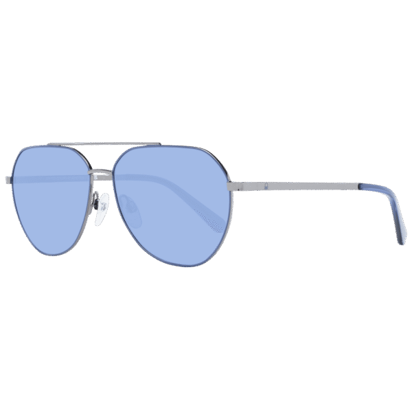 Benetton Pilotenbrille Sonnenbrille BE7034 57594 in Gunmetal – 45° Seitenansicht