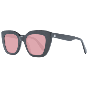 Benetton Katzenaugen Sonnenbrille BE5061 50001 in Schwarz – 45° Seitenansicht