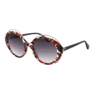 Christian Lacroix Oval Sonnenbrille CL5119 54227 in Mehrfarbig – 45° Seitenansicht