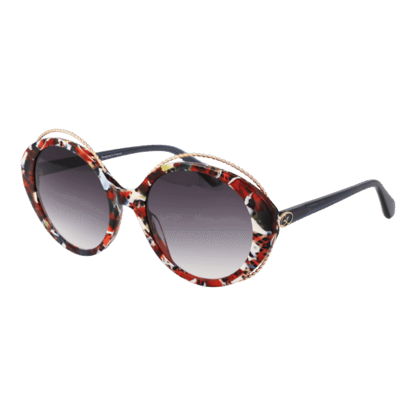 Christian Lacroix Oval Sonnenbrille CL5119 54227 in Mehrfarbig – 45° Seitenansicht