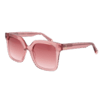 Benetton Quadrat Sonnenbrille BE5091 52226 in Rosa – 45° Seitenansicht