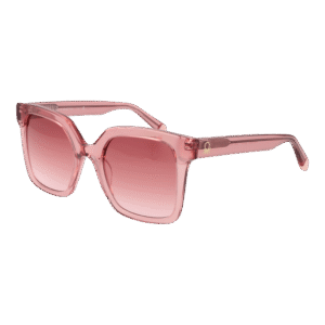 Benetton Quadrat Sonnenbrille BE5091 52226 in Rosa – 45° Seitenansicht