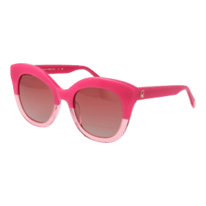 Benetton Katzenaugen Sonnenbrille BE5090 53210 in Rosa – 45° Seitenansicht