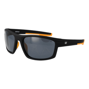 Caterpillar Sport Sonnenbrille CTS-MOTOR 62104P in Schwarz – 45° Seitenansicht