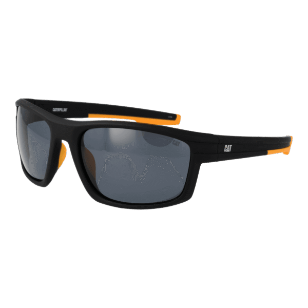 Caterpillar Sport Sonnenbrille CTS-MOTOR 62104P in Schwarz – 45° Seitenansicht