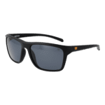 Caterpillar Rechteck Sonnenbrille CTS-8012 59104P in Schwarz – 45° Seitenansicht