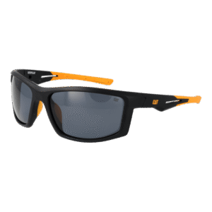 Caterpillar Sport Sonnenbrille CTS-8015 62104P in Schwarz – 45° Seitenansicht