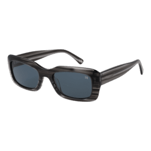 Botaniq Rechteck Sonnenbrille BIS-7002 52104 in Schwarz – 45° Seitenansicht