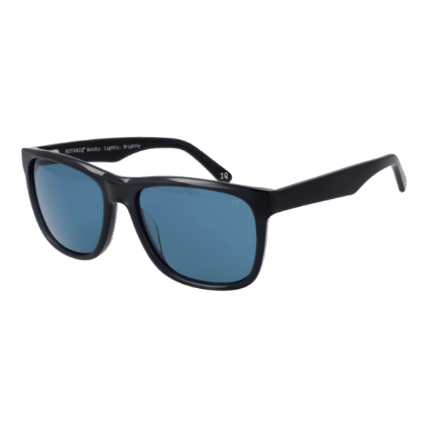 Botaniq Rechteck Sonnenbrille BIS-7015 56105 in Blau – 45° Seitenansicht