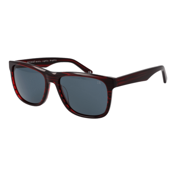 Botaniq Rechteck Sonnenbrille BIS-7015 56160 in Rot – 45° Seitenansicht