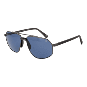 Botaniq Pilotenbrille Sonnenbrille BIS-7016 59005 in Grau – 45° Seitenansicht