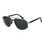 Botaniq Pilotenbrille Sonnenbrille BIS-7016 59006 in Silber – 45° Seitenansicht