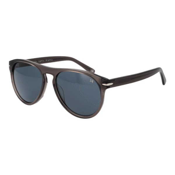 Botaniq Panto Sonnenbrille BIS-7019 55108 in Grau – 45° Seitenansicht