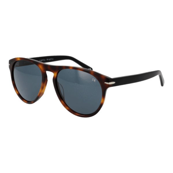Botaniq Pilotenbrille Sonnenbrille BIS-7019 55192 in Braun – 45° Seitenansicht