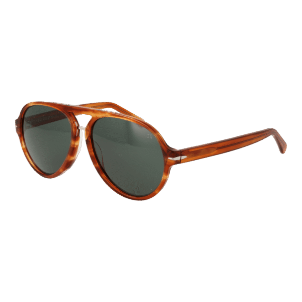 Botaniq Pilotenbrille Sonnenbrille BIS-7020 57102 in Braun – 45° Seitenansicht