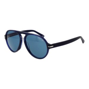 Botaniq Pilotenbrille Sonnenbrille BIS-7020 57105 in Blau – 45° Seitenansicht