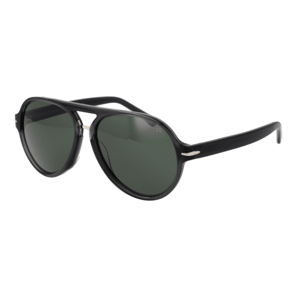 Botaniq Pilotenbrille Sonnenbrille BIS-7020 57108 in Grau – 45° Seitenansicht