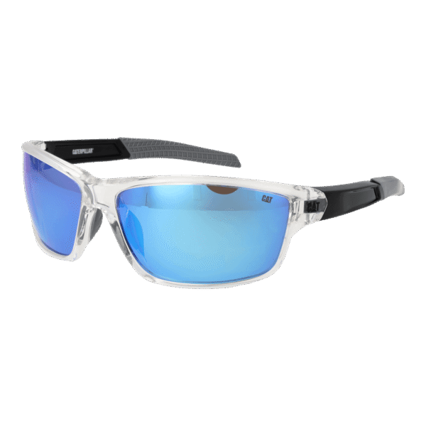 Caterpillar Sport Sonnenbrille CTS-8020 66113P in Transparent – 45° Seitenansicht