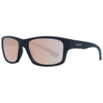 Bolle Trapez Sonnenbrille 12569 Holman 58 in Schwarz – 45° Seitenansicht