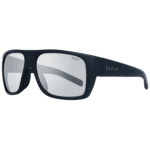 Bolle Rechteck Sonnenbrille 12638 Falco 135 in Schwarz – 45° Seitenansicht