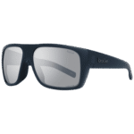 Bolle Rechteck Sonnenbrille BS019001 Falco 60 in Schwarz – 45° Seitenansicht