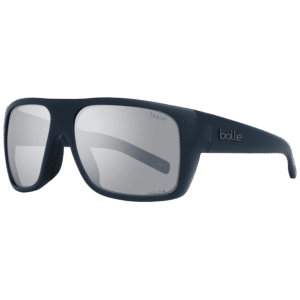 Bolle Rechteck Sonnenbrille BS019001 Falco 60 in Schwarz – 45° Seitenansicht