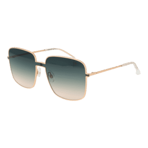 Ana Hickmann Monoscheibe Sonnenbrille HI3152 14304A in Gold – 45° Seitenansicht