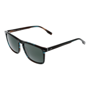 Bulget Rechteck Sonnenbrille BG9185M 56E01P in Mehrfarbig – 45° Seitenansicht
