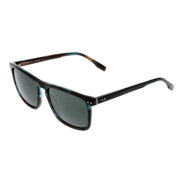 Bulget Rechteck Sonnenbrille BG9185M 56E01P in Mehrfarbig – 45° Seitenansicht