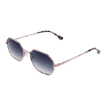 Bulget Geometric Sonnenbrille BGY3003 5505A in Rosé Gold – 45° Seitenansicht