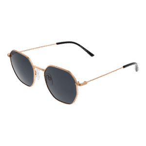 Bulget Geometric Sonnenbrille BG3318M 5304AP in Gold – 45° Seitenansicht