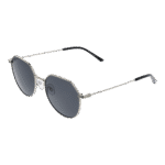 Bulget Geometric Sonnenbrille BG3319M 5303AP in Silber – 45° Seitenansicht