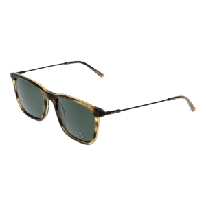 Bulget Rechteck Sonnenbrille BG9195M 55E01P in Braun – 45° Seitenansicht