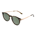 Bulget Katzenaugen Sonnenbrille BGY9007 50H03P in Grün – 45° Seitenansicht