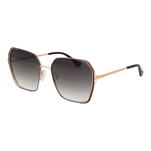 Bulget Quadrat Sonnenbrille BG3328 5901A in Braun – 45° Seitenansicht