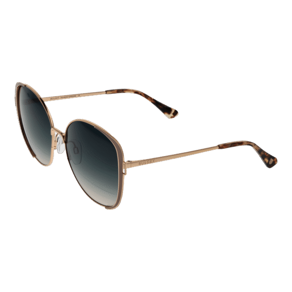 Bulget Katzenaugen Sonnenbrille BG3329 5901A in Gold – 45° Seitenansicht