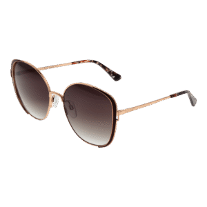 Bulget Katzenaugen Sonnenbrille BG3329 5907A in Gold – 45° Seitenansicht