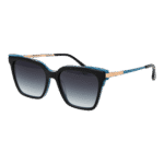 Bulget Schmetterling Sonnenbrille BG9200 54H01 in Schwarz – 45° Seitenansicht
