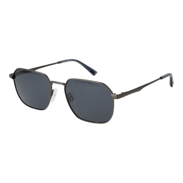 Bulget Sonnenbrille BG3344M 5502AP – 45° Seitenansicht Bulget Rechteck Sonnenbrille BG3344M 5502AP in Grau – 45° Seitenansicht