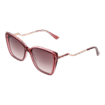 Bulget Schmetterling Sonnenbrille BG9220 56H01 in Rosa – 45° Seitenansicht