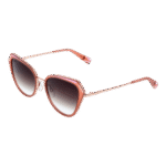 Bulget Katzenaugen Sonnenbrille BG3352 54P04 in Rosa – 45° Seitenansicht