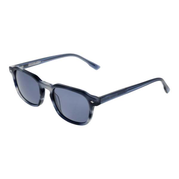 Bulget Sonnenbrille BG9229M 51E01P – 45° Seitenansicht Bulget Oval Sonnenbrille BG9229M 51E01P in Blau – 45° Seitenansicht