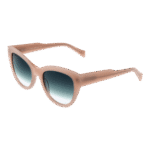 Bulget Katzenaugen Sonnenbrille BG9254 54T01 in Rosa – 45° Seitenansicht