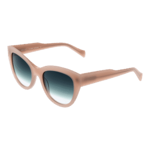 Bulget Katzenaugen Sonnenbrille BG9254 54T01 in Rosa – 45° Seitenansicht